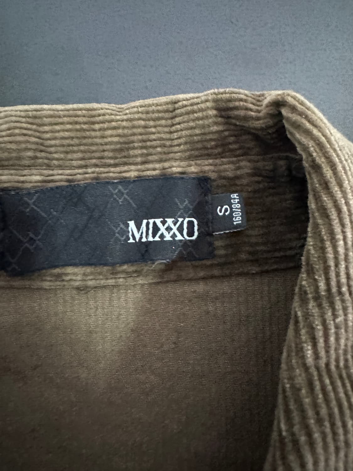 여성 미쏘 mixxo 빈티지 코듀로이 크롭 자켓 S 상품이미지3