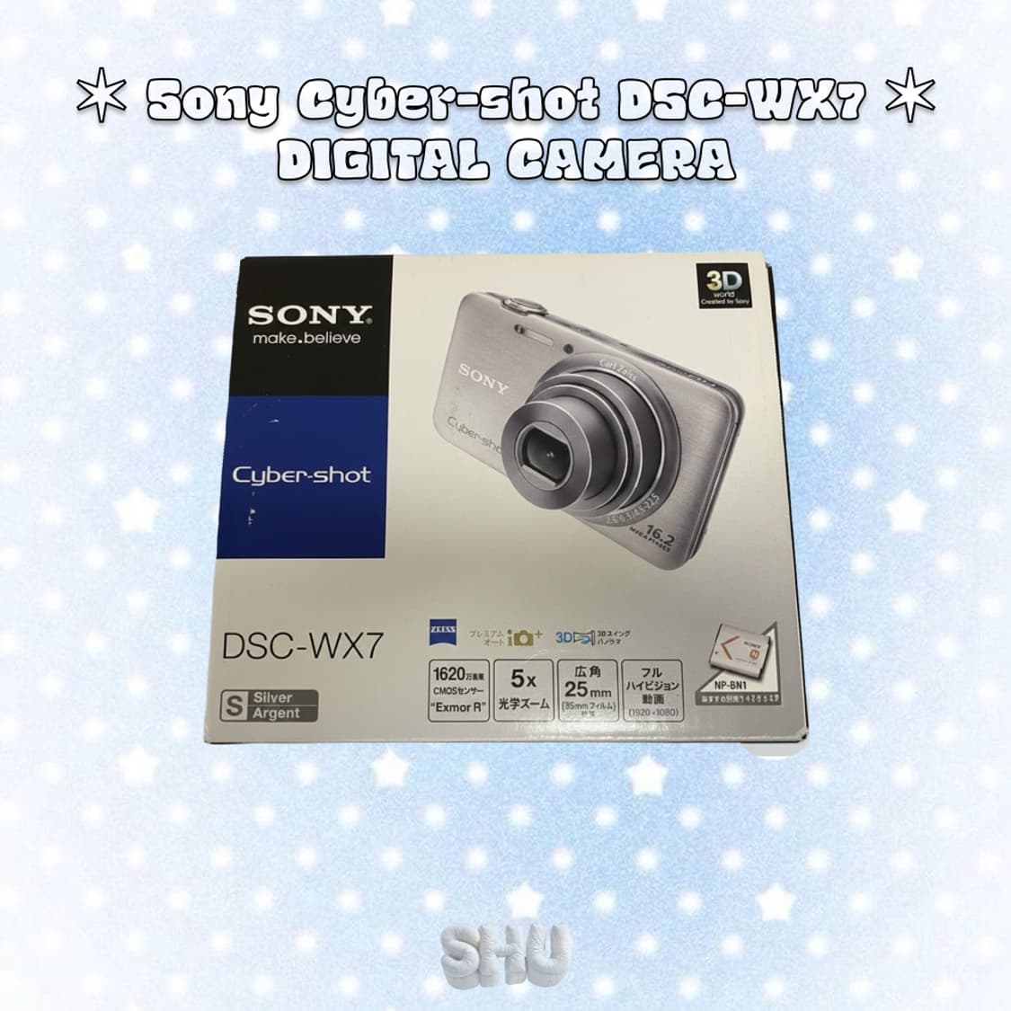 (풀박)소니 사이버샷 dsc-wx7 빈티지 디카 실버 상품이미지4