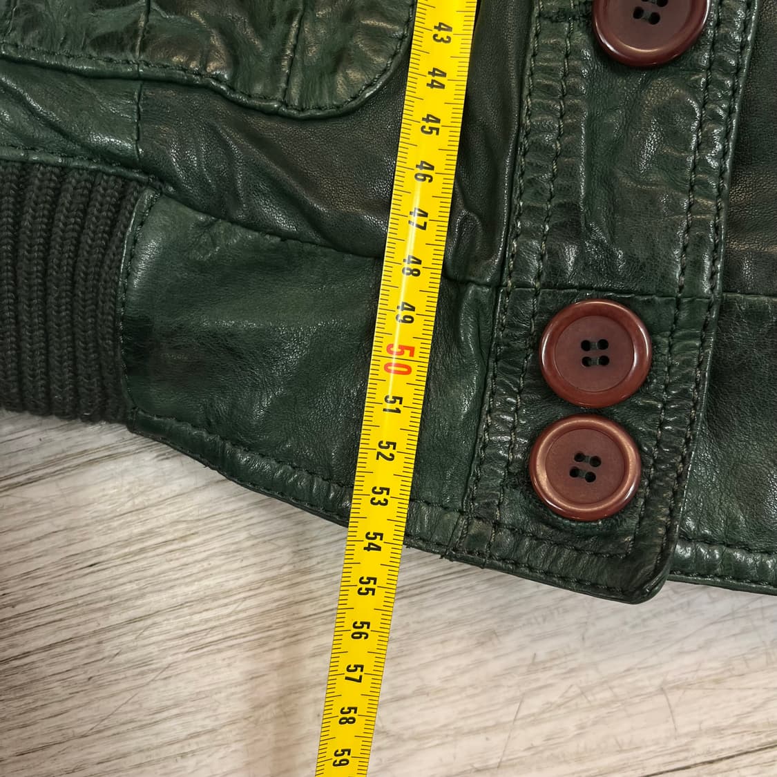 르 샹티에(Le Sentier) 빈티지 레더 지켓  상품이미지7