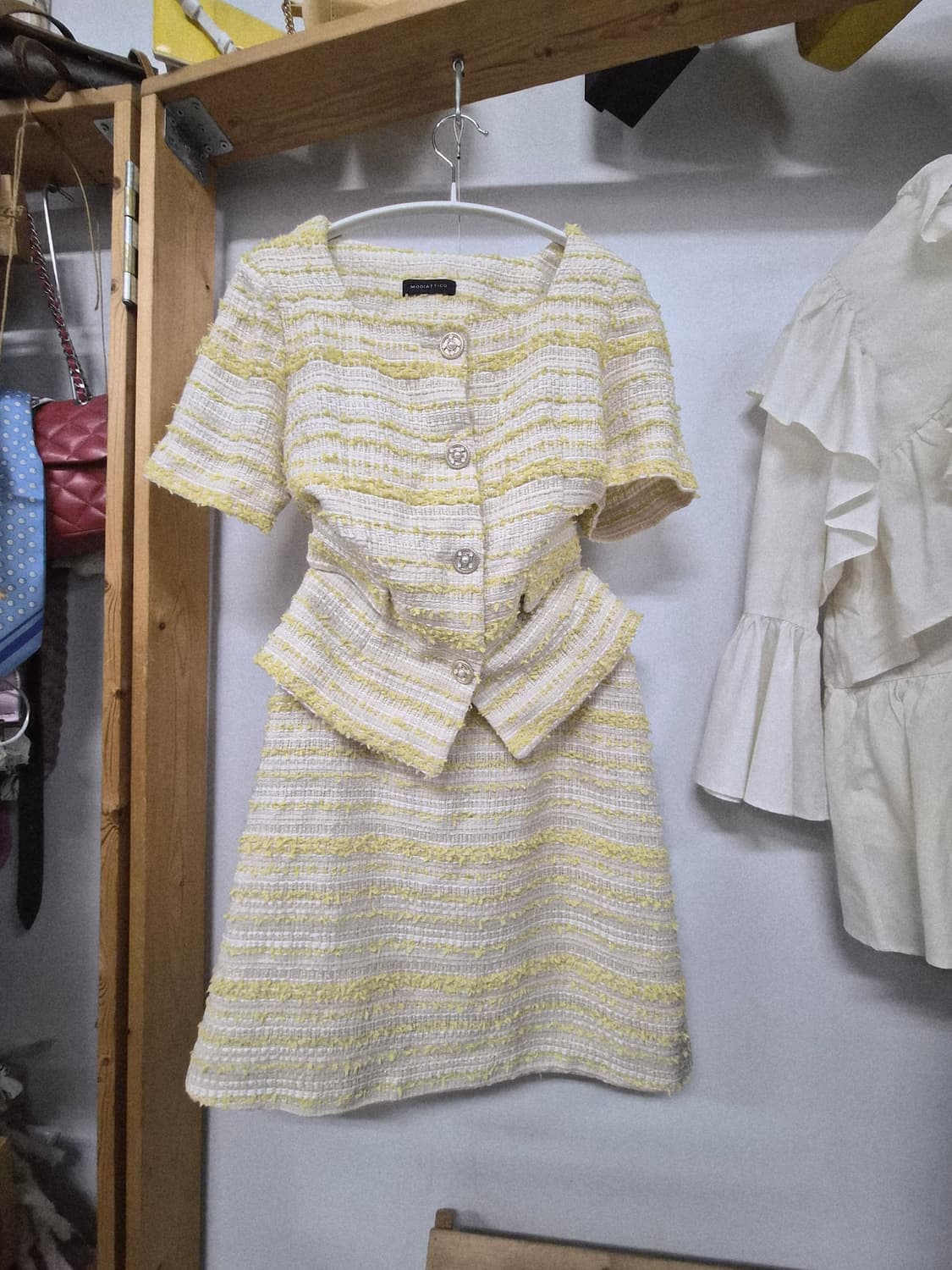 여름 트위드 셋업 상품이미지2