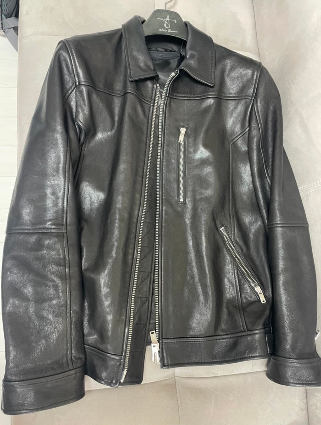 느와르 라르메스 싱글 라이더 자켓 46사이즈 상품이미지1