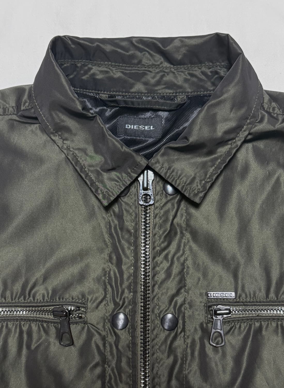 Diesel Khaki Blouson Jacket 상품이미지6