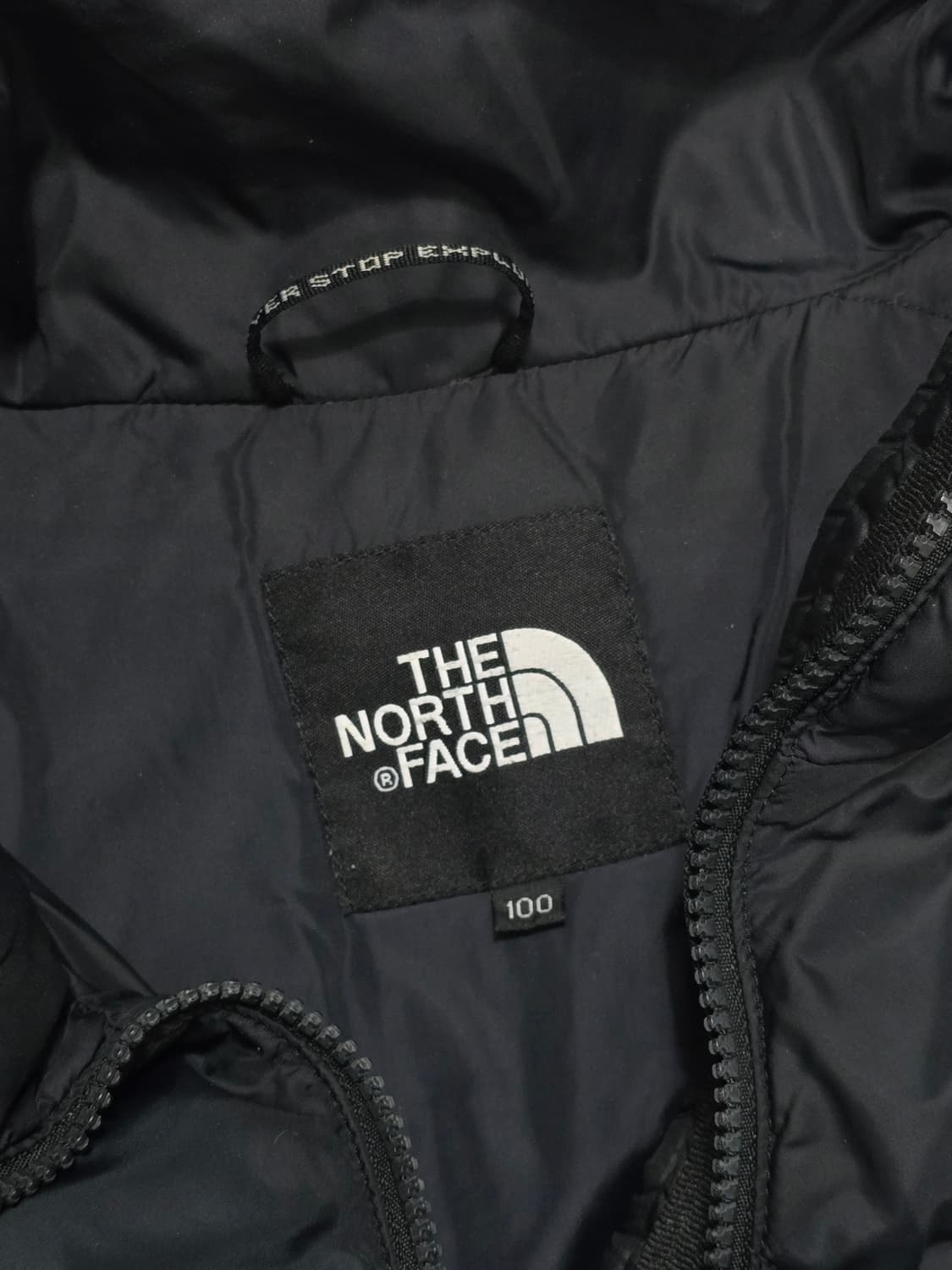 노스페이스 700 블랙 눕시패딩 조끼 100size 상품이미지6