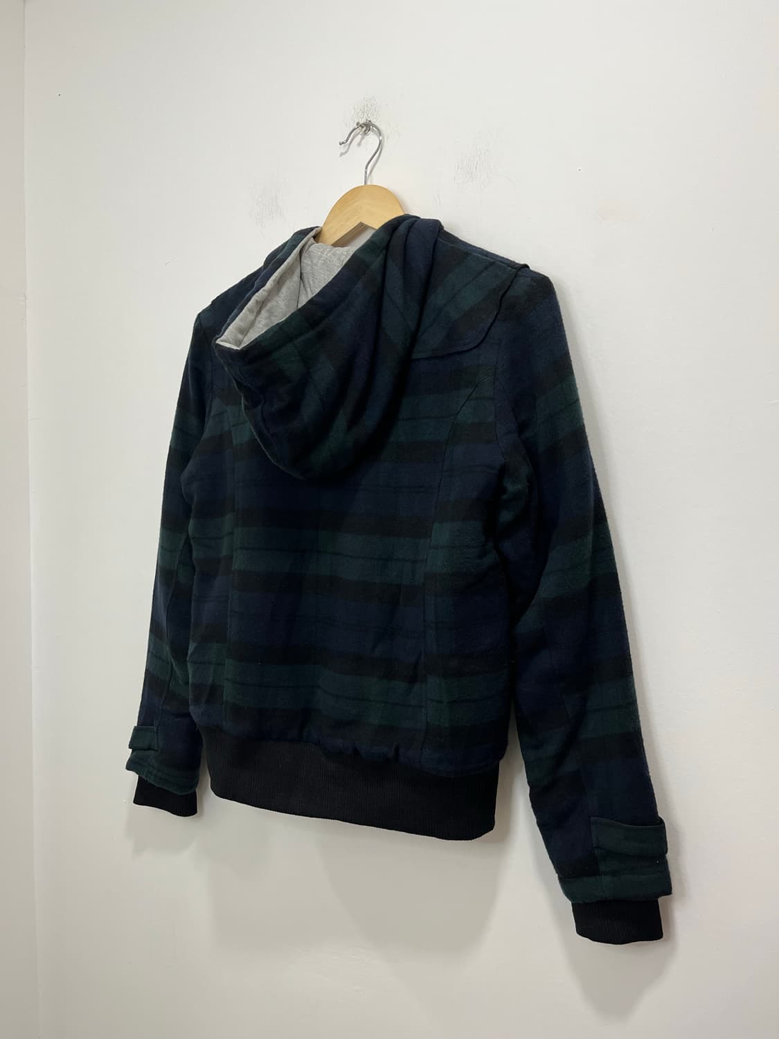 In the attic 일본 빈티지 락펑크 체크 떡볶이 숏코트 상품이미지8