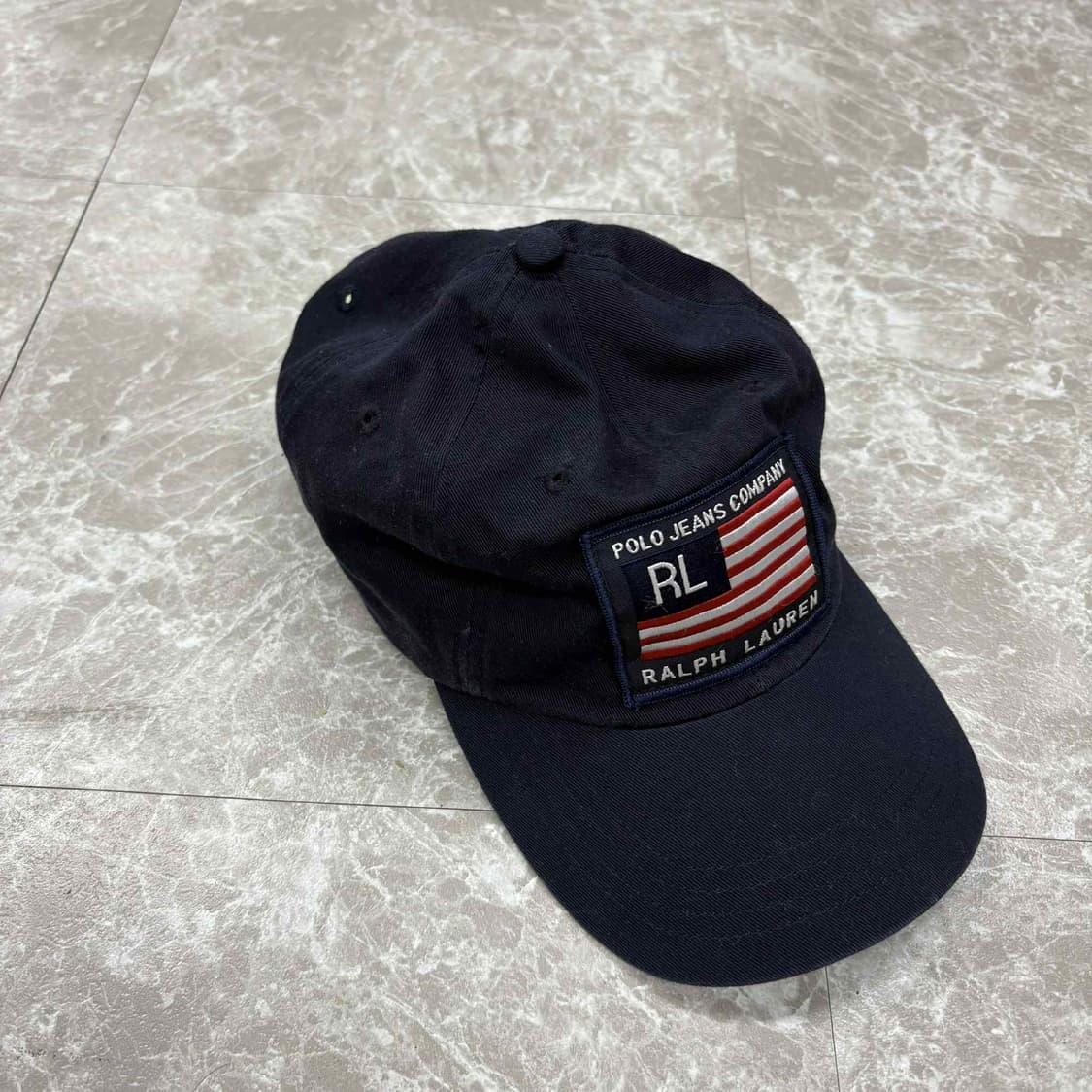폴로 랄프로렌 진스 성조기 네이비 볼캡(OS) 상품이미지4
