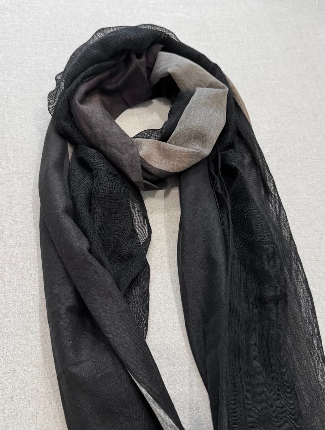 yohji yamamoto layered scarf 상품이미지2