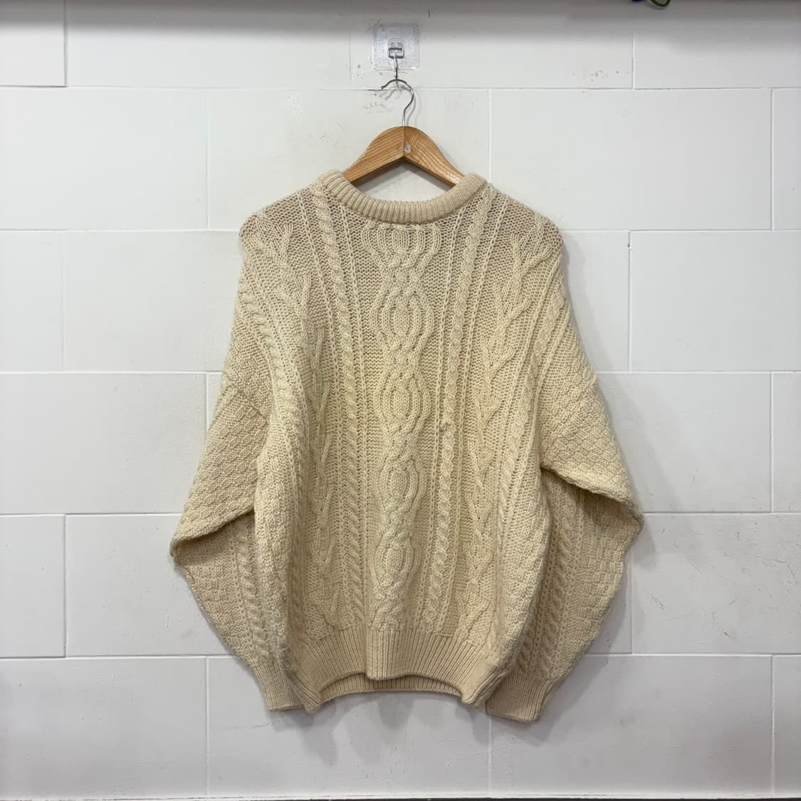 아란크래프트 피셔맨 울 니트 상품이미지4