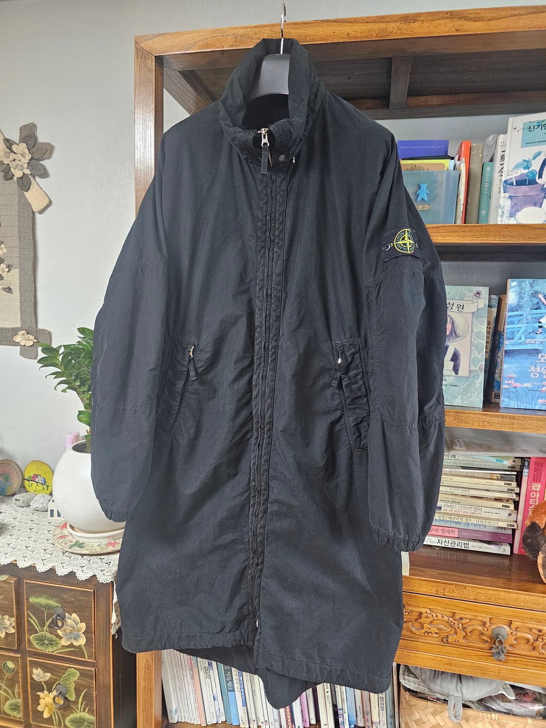 스톤아일랜드 롱 코트 자켓 팔아요 105 xl 스톤 상품이미지1