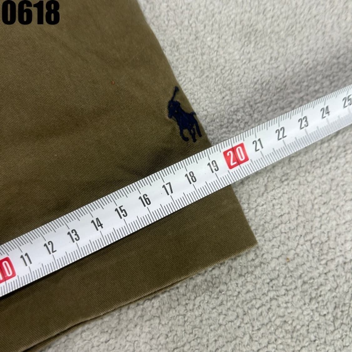 폴로 카키색 바지  상품이미지9