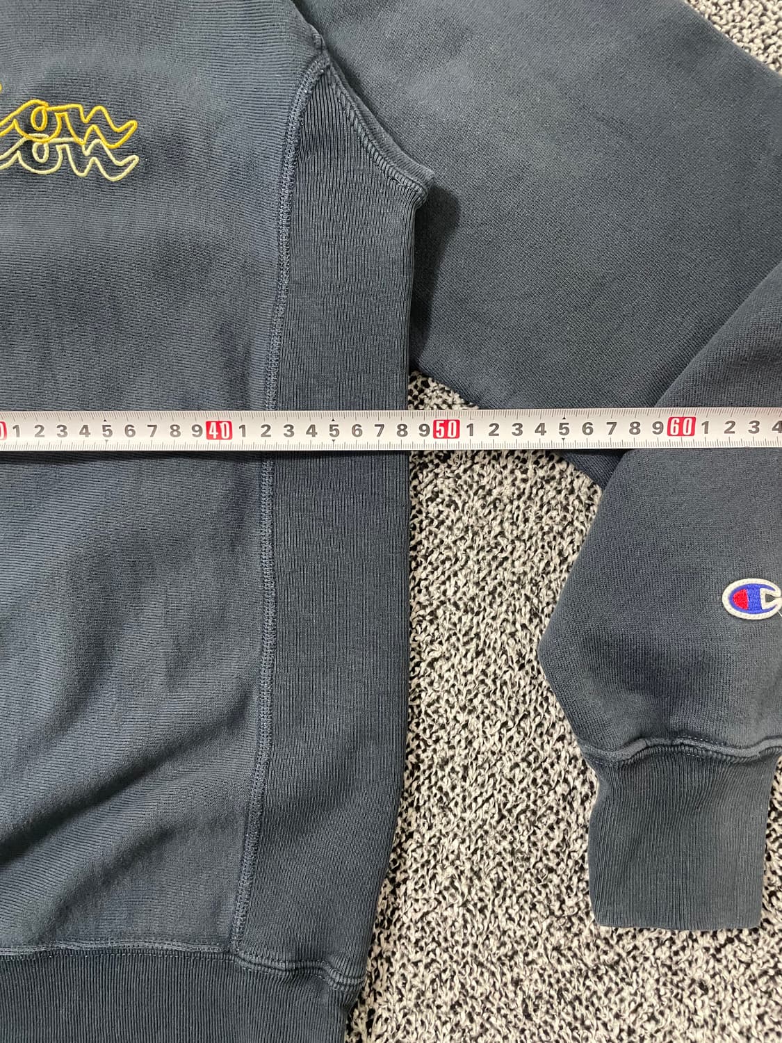 빈티지9. 일본빈티지 챔피온 리버스위브 로고 맨투맨 스웻셔츠 네이비 상품이미지5