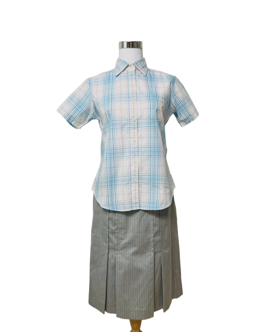 Soda pop blue check shirt 상품이미지6