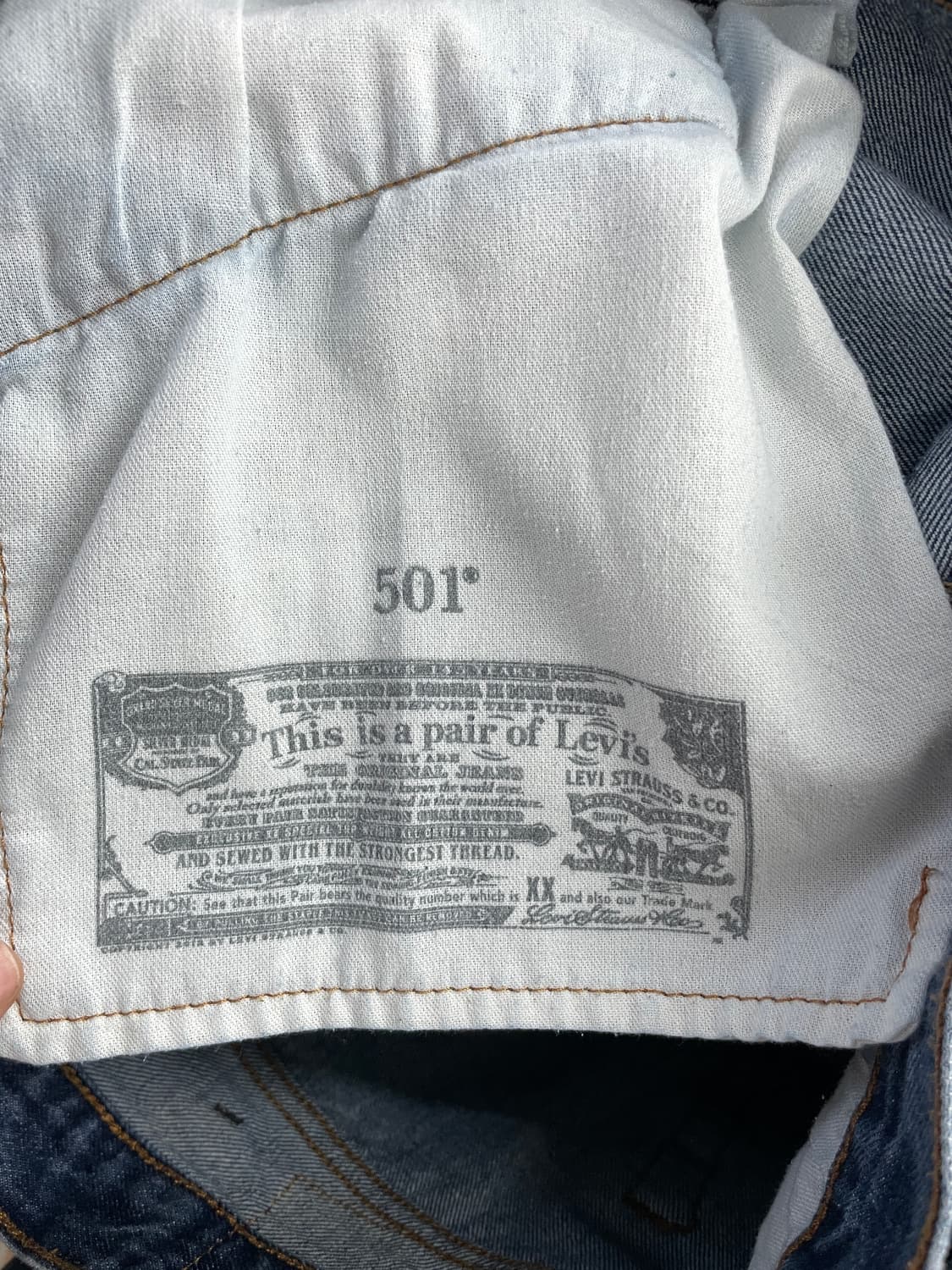 LEVI'S 501 데님 팬츠 상품이미지9