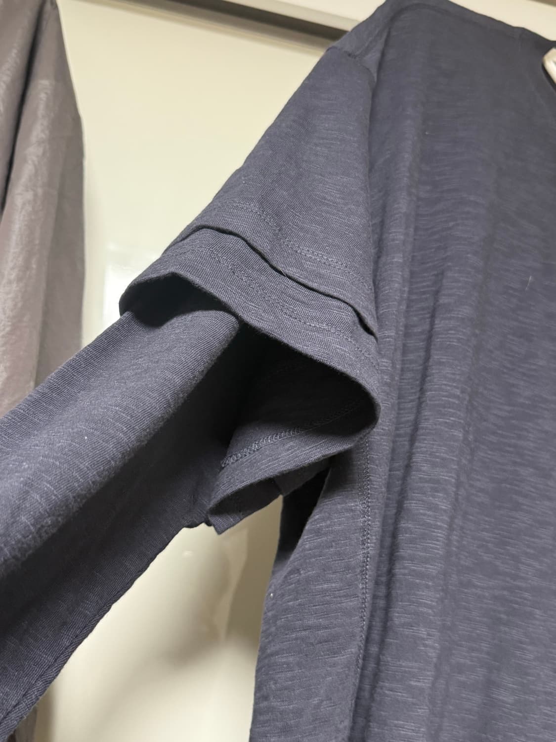 999humanity 더블 레이어드 롱슬리브(네이비) 상품이미지3