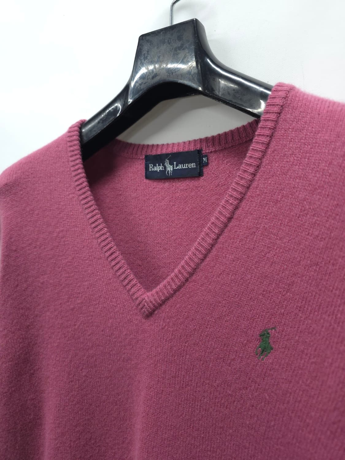 폴로랄프로렌 여성 재팬라인 브이넥 울100% 니트 (66~77) 상품이미지6