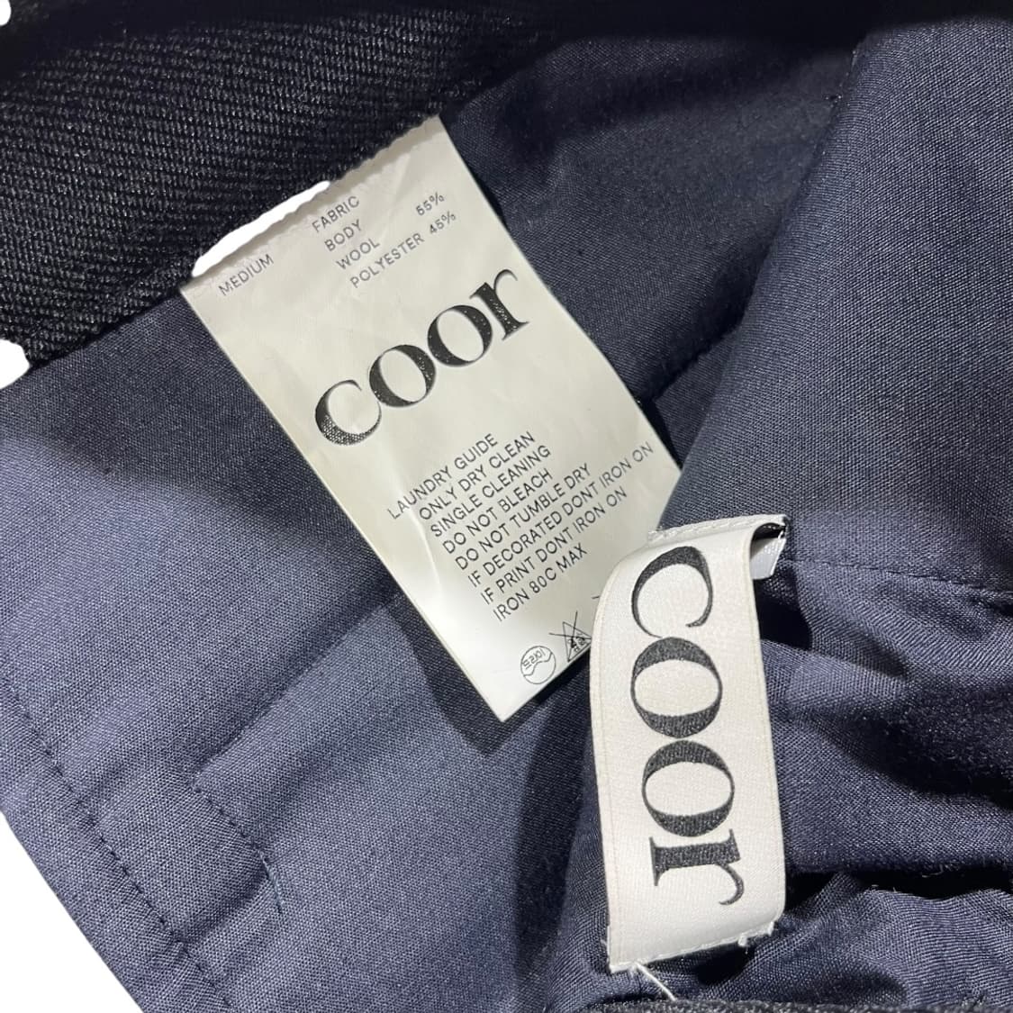 [COOR] 쿠어 원턱 울 팬츠 상품이미지4