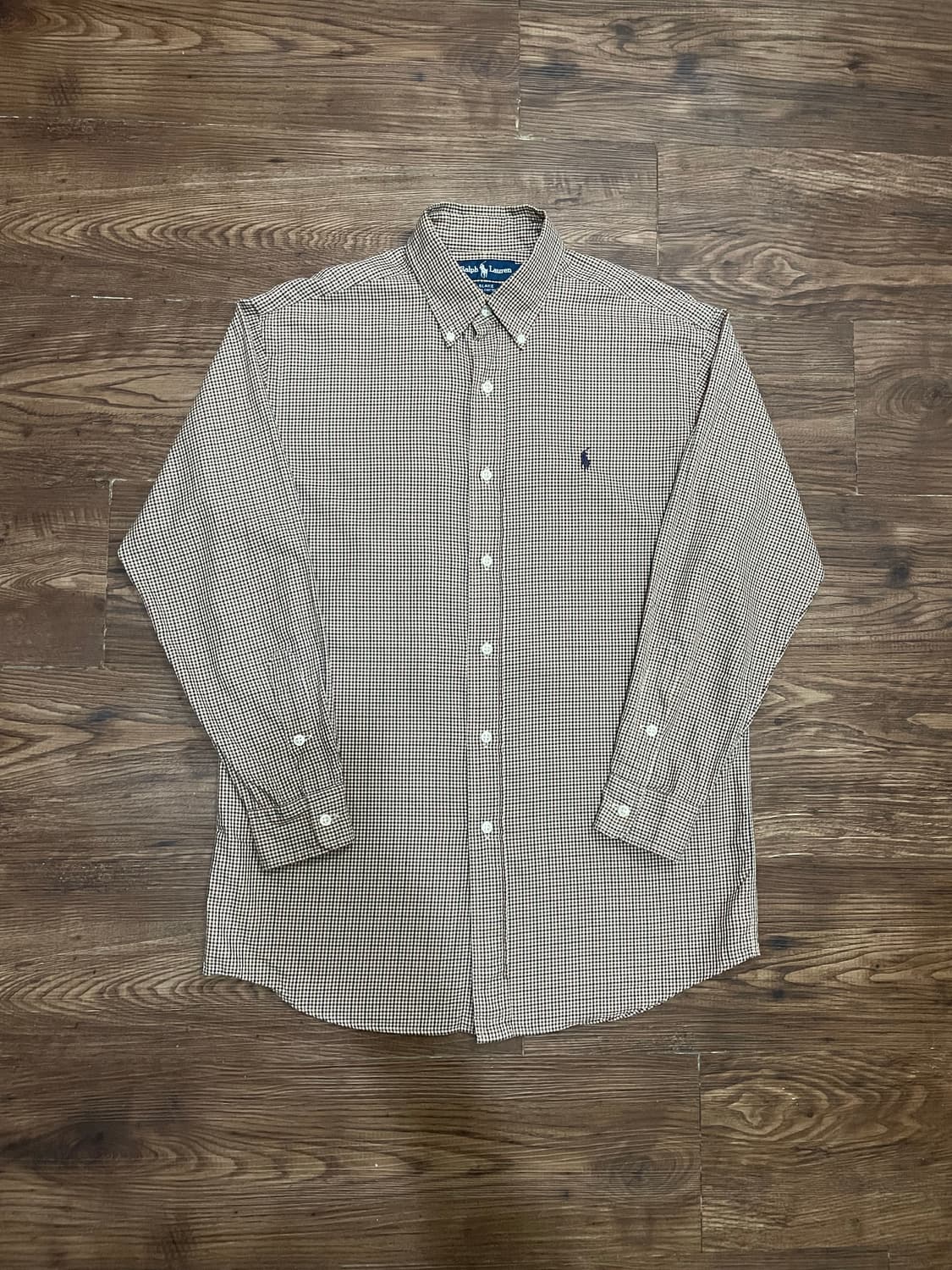 폴로 랄프로렌 깅엄 체크 셔츠 상품이미지3