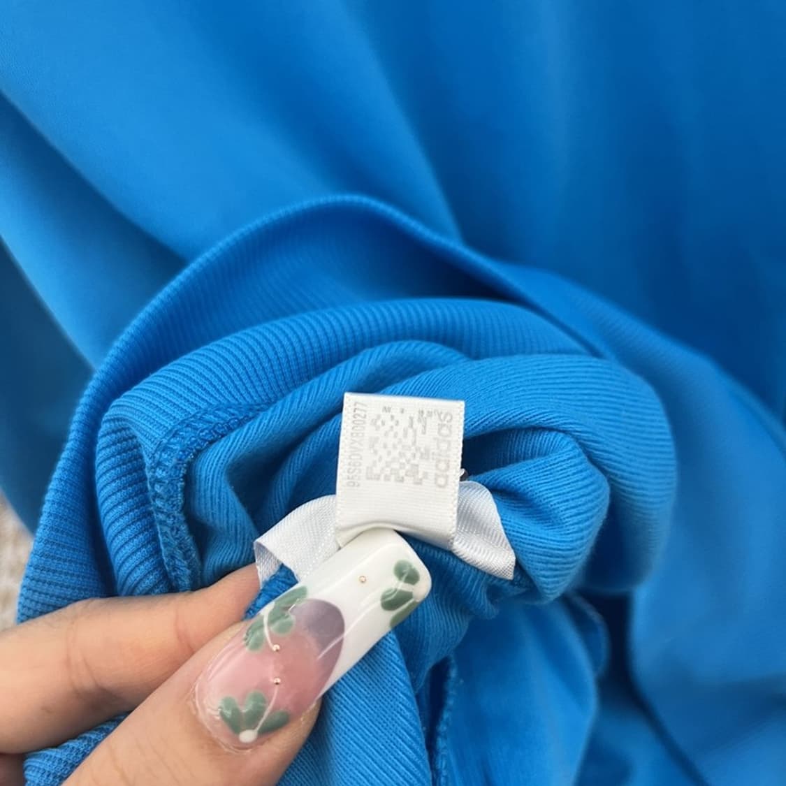 아디다스 빈티지 파이어버드 레트로 연하늘 져지 집업 XL C11200 상품이미지7