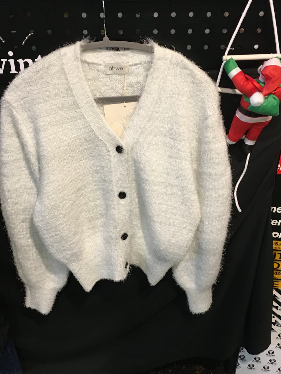 아위 노라 부클 가디건 민트/새상품 상품이미지9