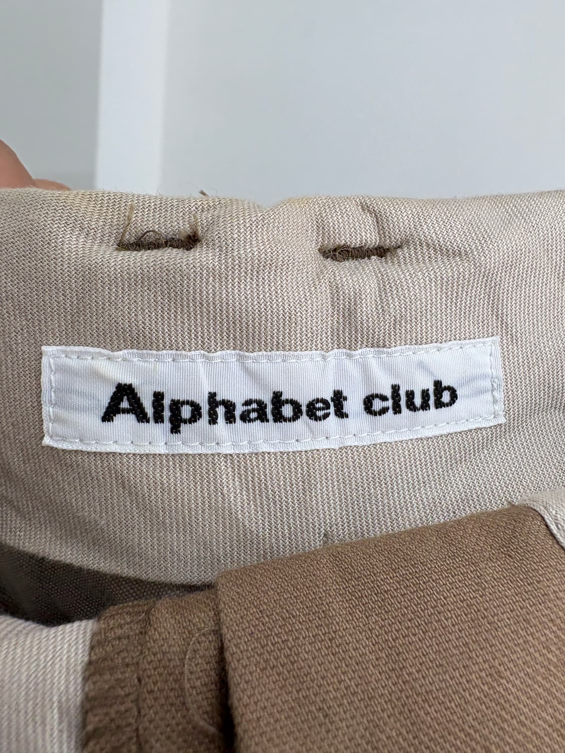 ALPHABET CLUB (Made in Japan) 반바지 상품이미지6