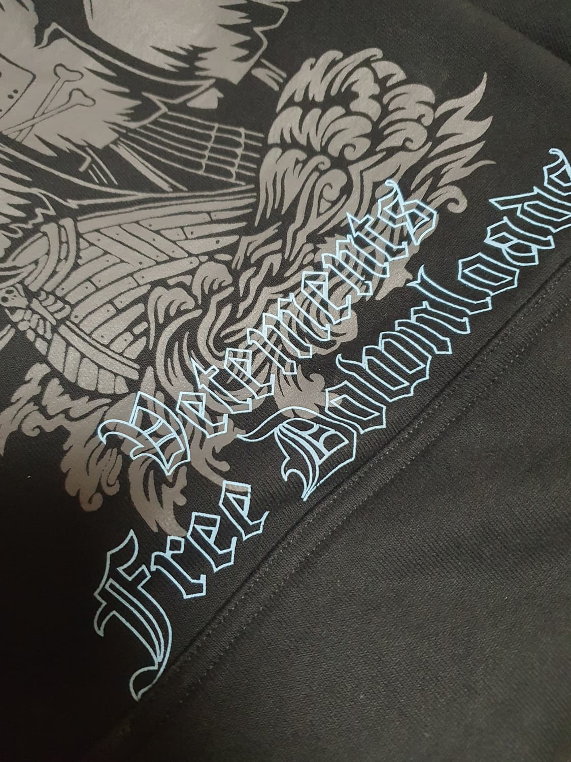 베트멍 파이럿 베이 후드 블랙 상품이미지3