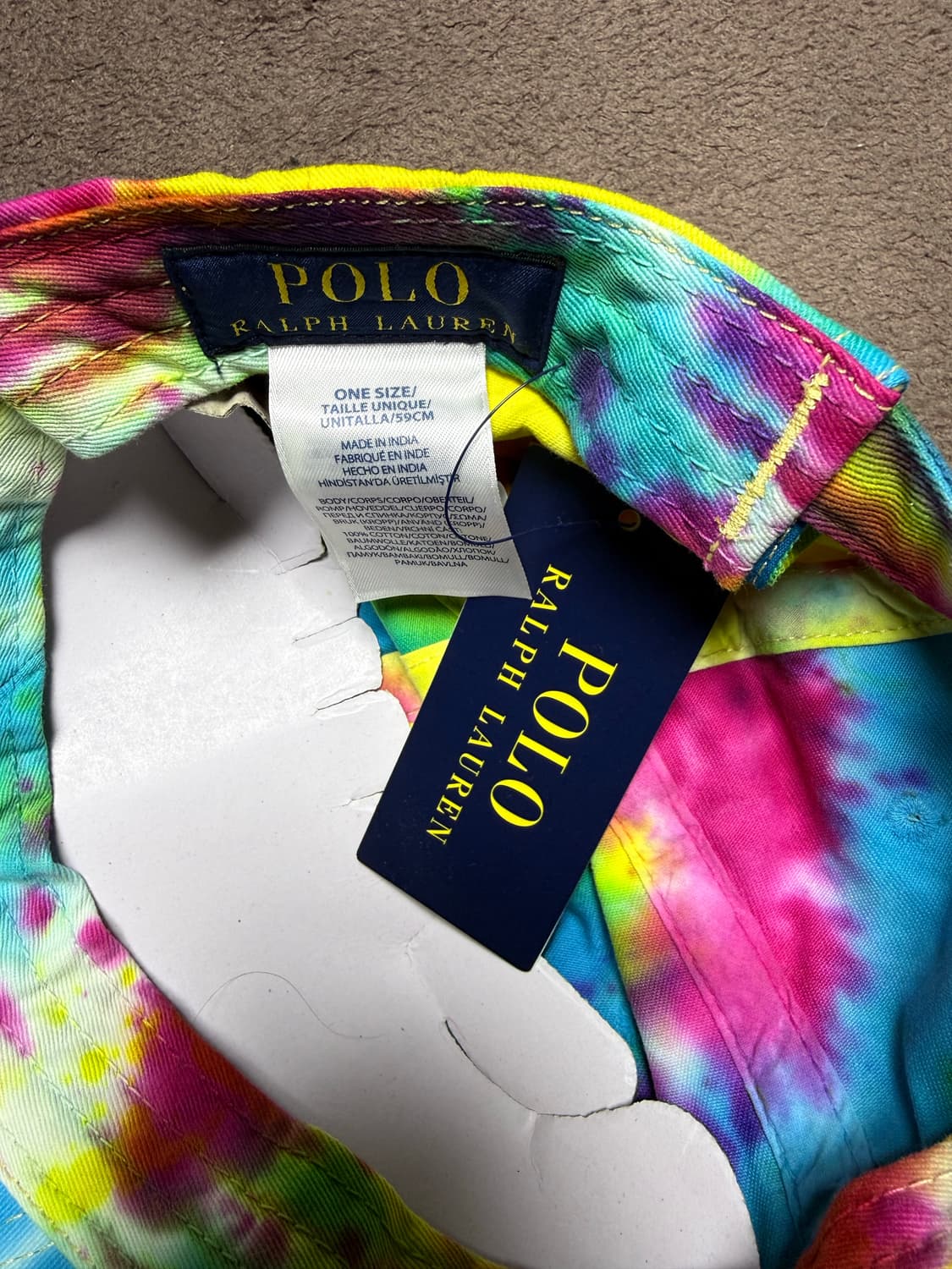 폴로 타이다이 캡 상품이미지2