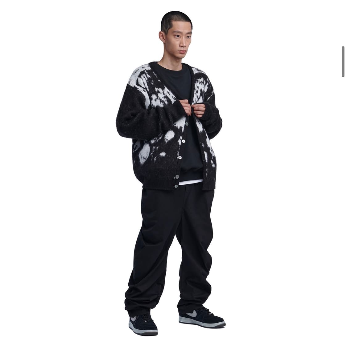 [노매뉴얼] PPS HAIRY CARDIGAN (BLACK/S사이즈) 상품이미지5