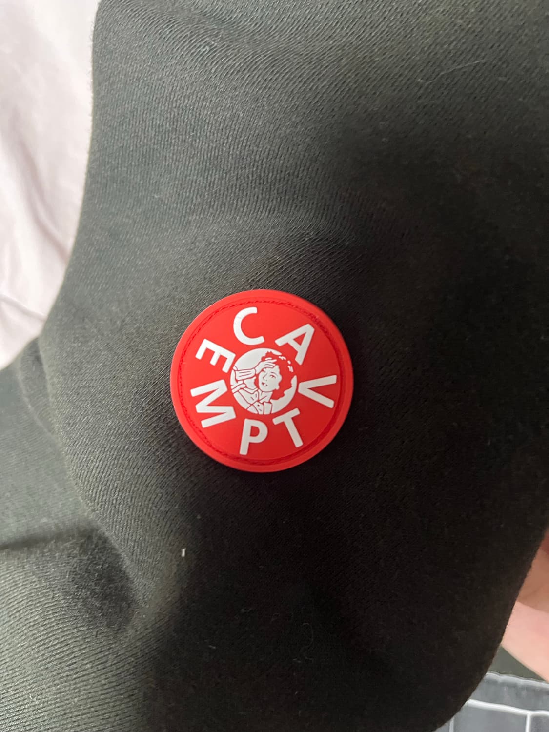 Cav Empt Trajectory Crew Neck Black 상품이미지5