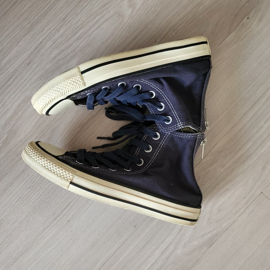 컨버스 척테일러 워시드 백집 네이비(230) 상품이미지4