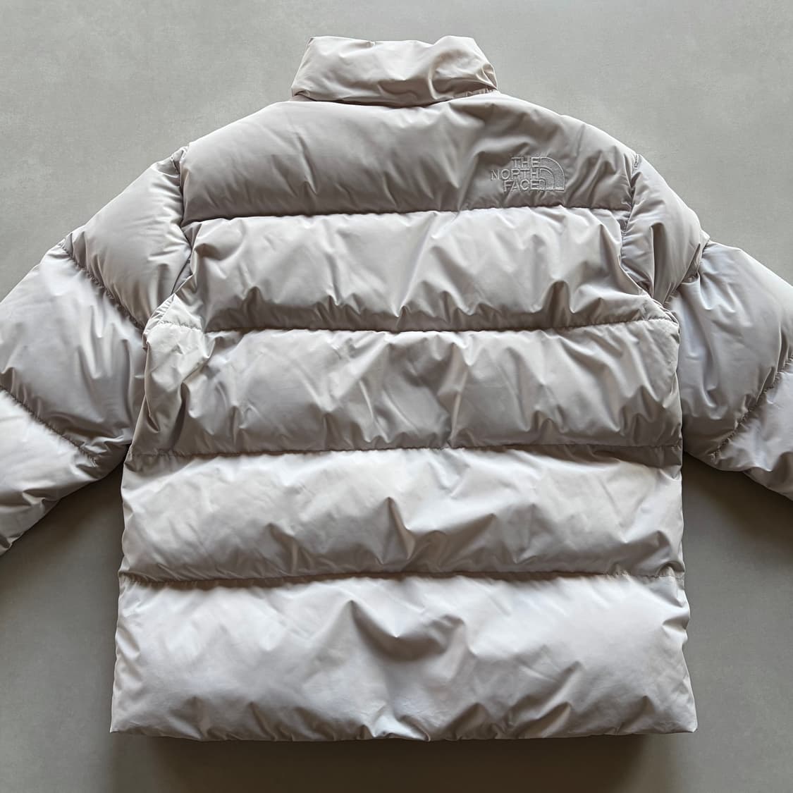[XS]노스페이스 로프티 구스다운 패딩 자켓 화이트 샌드 상품이미지6