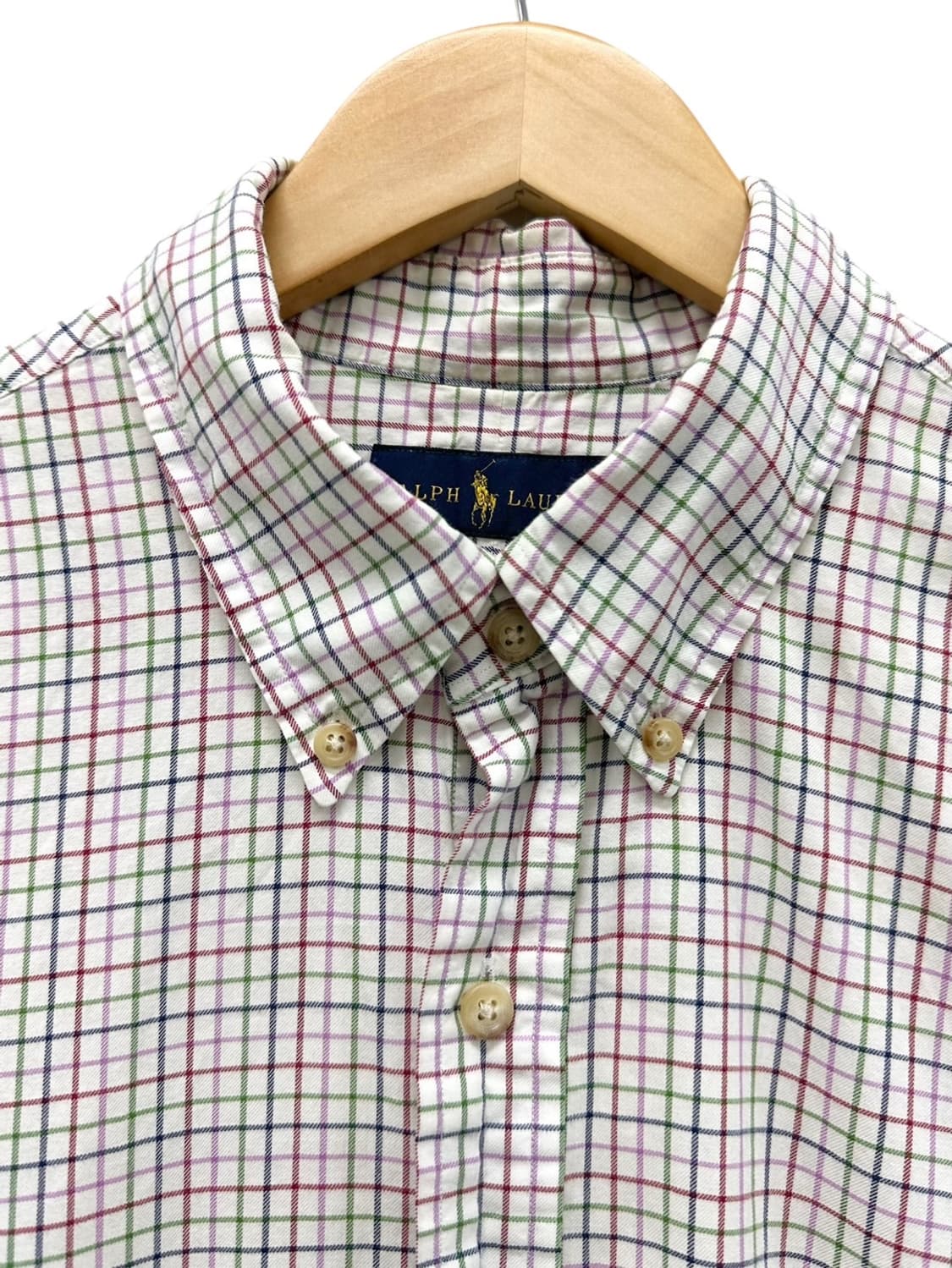 폴로 체크셔츠 (XL) 상품이미지3