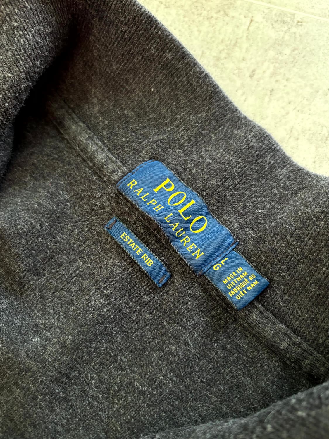 폴로 랄프로렌 1/4 Zip 풀 오버 스웨터 L 상품이미지8