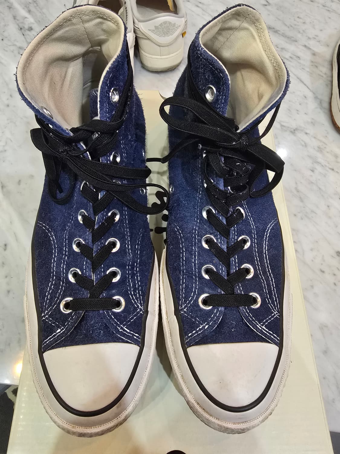 컨버스 x 스투시 콜라보 8핀볼 척70 하이 275  상품이미지8