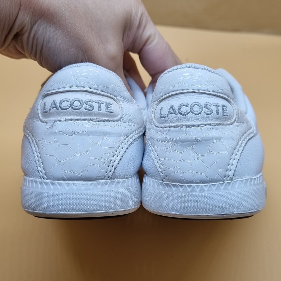 라코스테 여성가죽 스니커즈37 235 상품이미지4