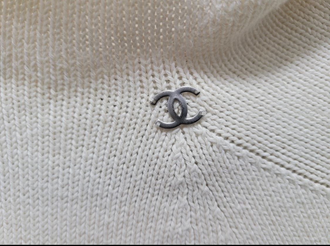 샤넬 목플라 반팔 니트 상품이미지2