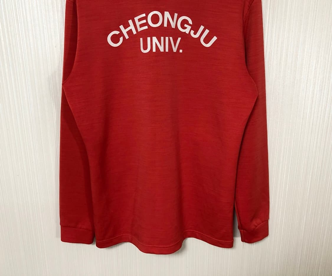 애플라인드 청주대학교 축구부 선수실착 트레이닝자켓/트랙슈트 100 #7 상품이미지10