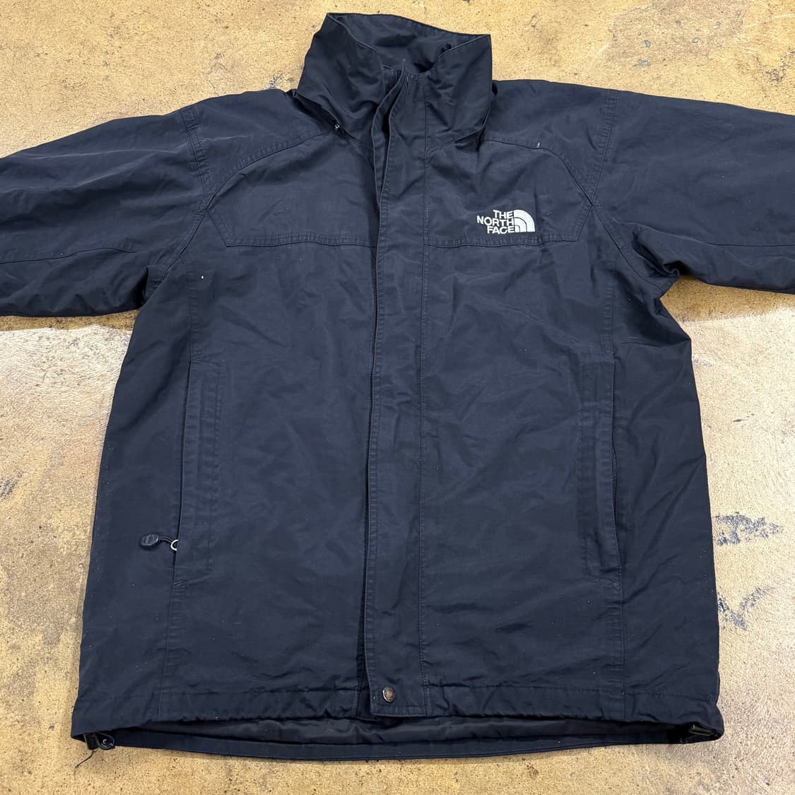 [정품/95] 노스페이스 블랙 바람막이 자켓 b14 상품이미지3