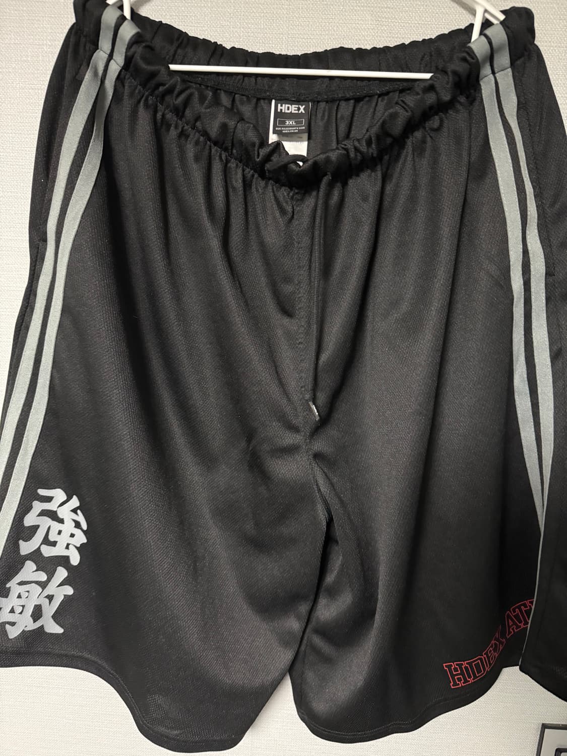 HDEX 스트롱 메쉬 버뮤다 반바지 블랙 3xl 상품이미지3