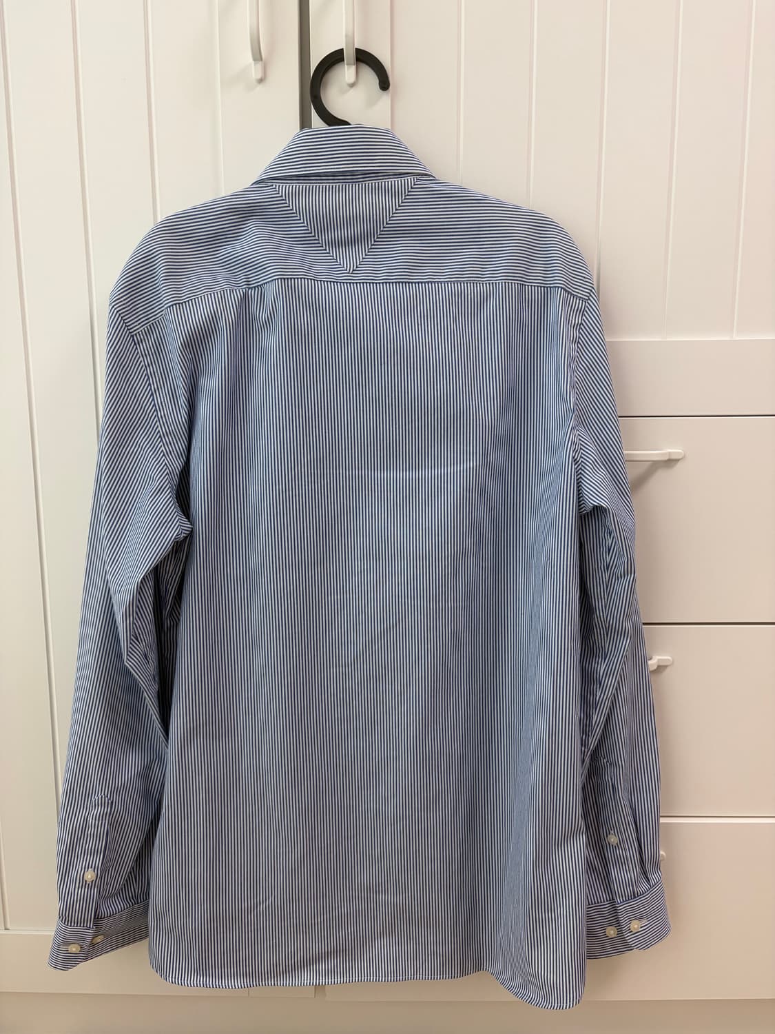 타미힐피거 네이비 블루 스트라이프 셔츠 상품이미지2