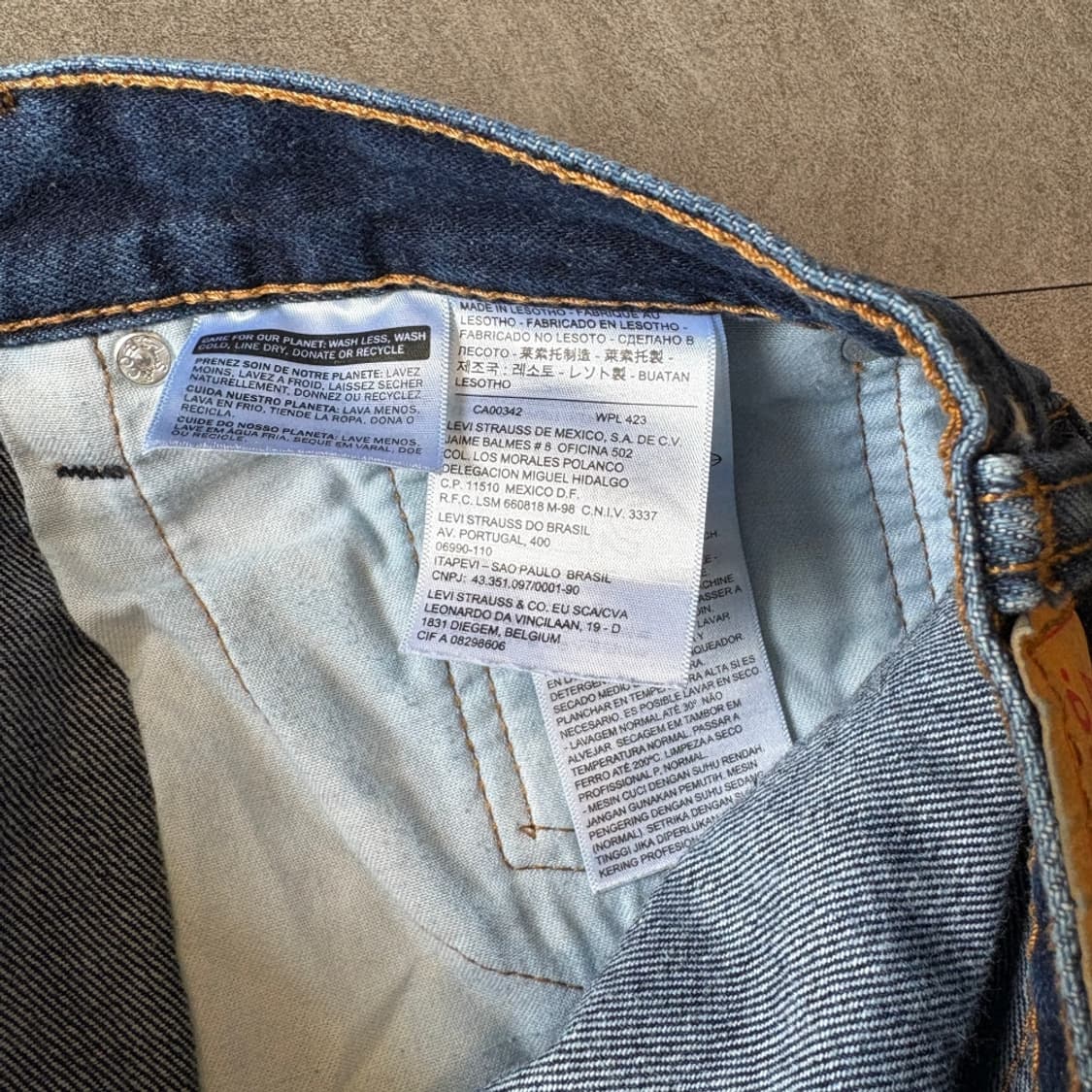 리바이스 정품 517 데님 팬츠 바지 상품이미지10