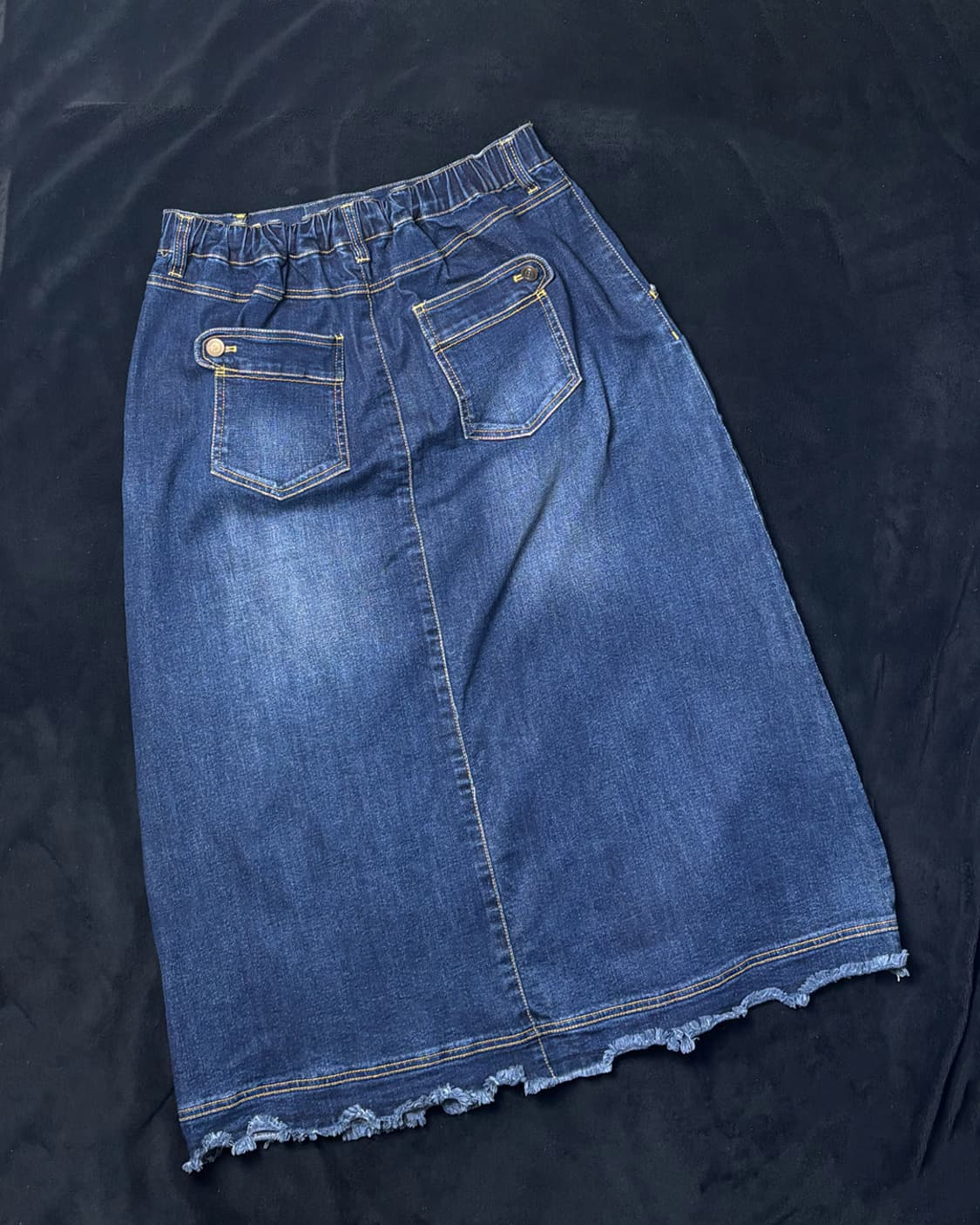 일본빈티지 BARN DOOR 데님 스커트 상품이미지2
