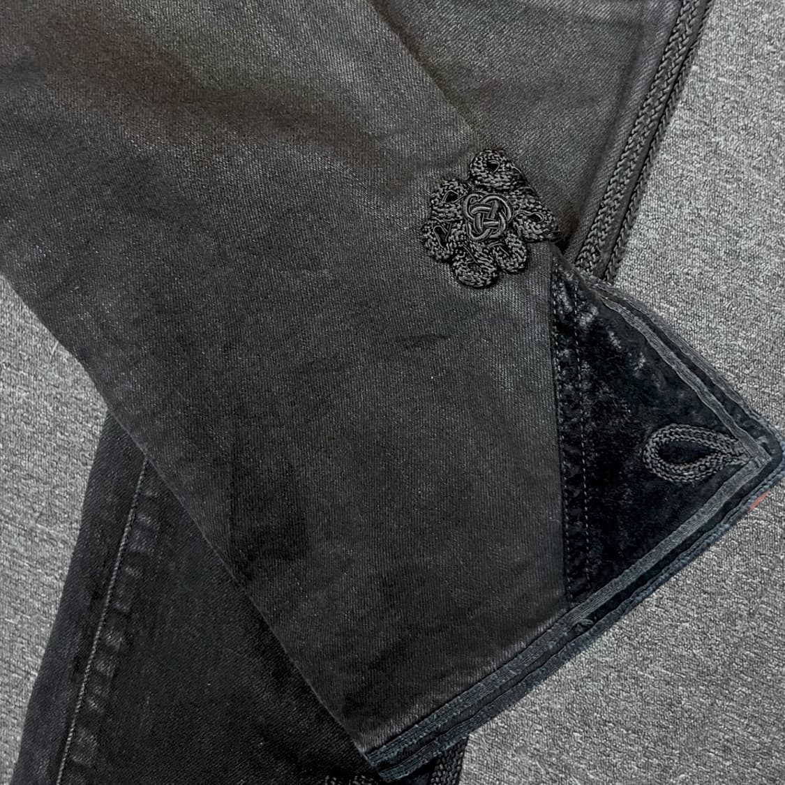 폴로 랄프로렌 블랙 디테일 데님 팬츠 (30) 상품이미지9