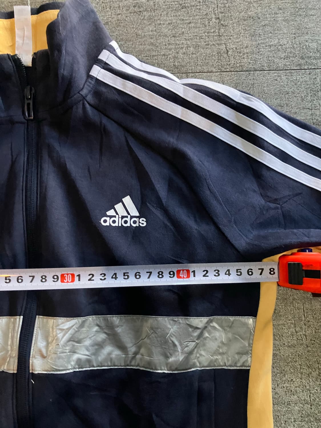 Adidas 아디다스 핀터깔y2k 대대장 사이드라인 져지집업 상품이미지2