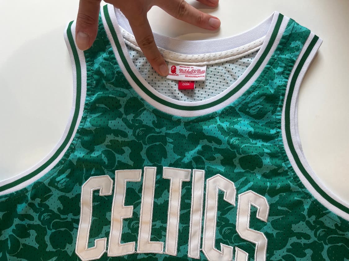 BAPE x Celtics 농구 저지 / L사이즈 / 상태좋음 상품이미지3