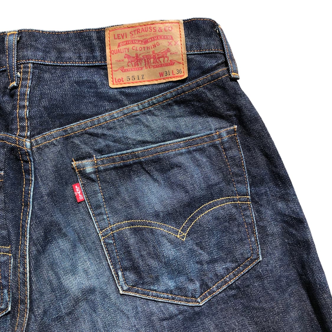 [31] 리바이스 LVC 551z 셀비지 데님 팬츠 상품이미지10