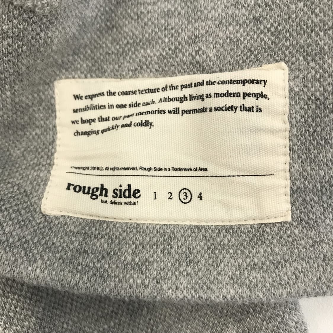 러프사이드 래글런 스웻셔츠 그레이 [3] 상품이미지5