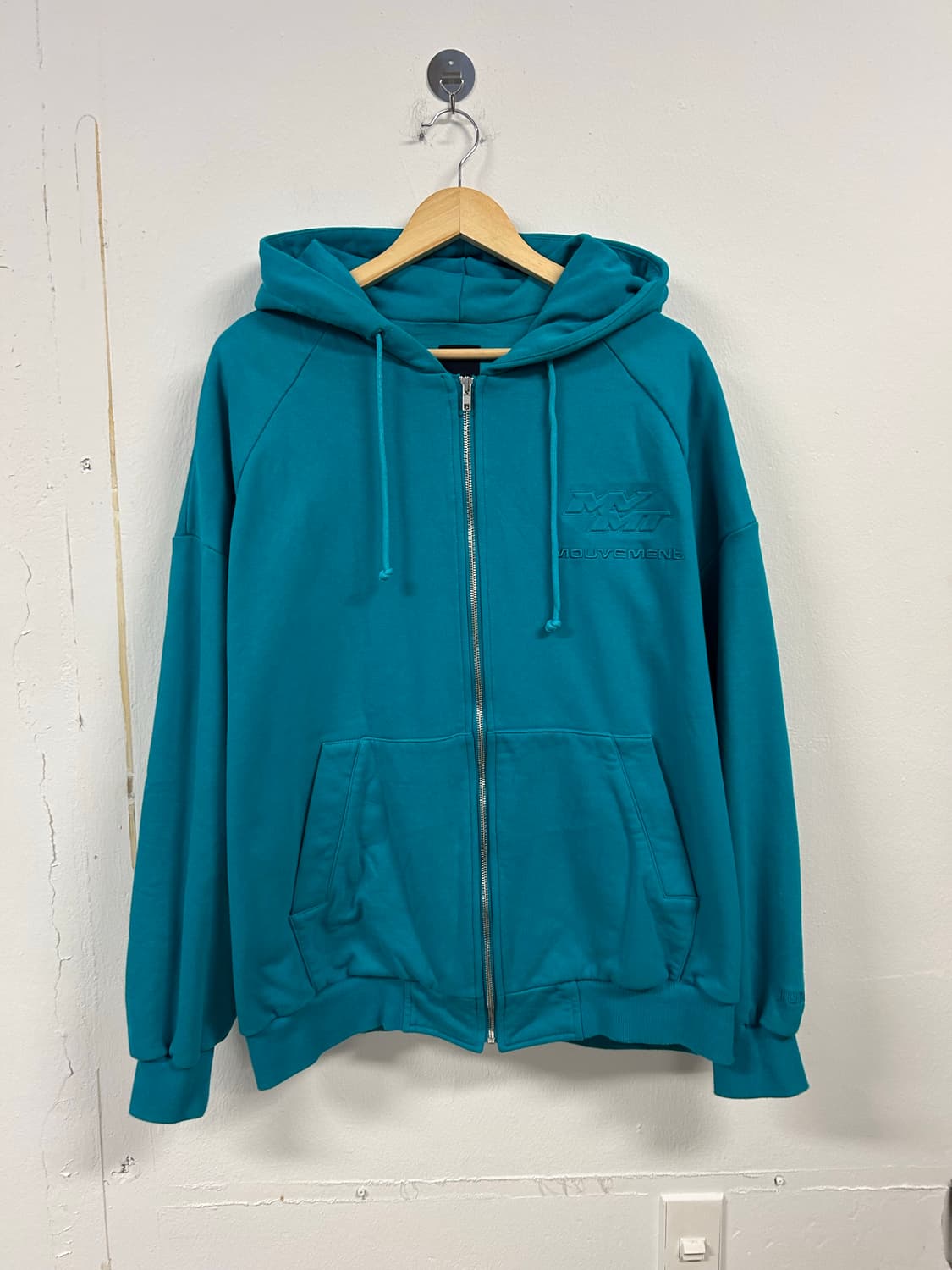 M-XL) 준지 23년식 청록색 후드집업 O257-C 상품이미지1