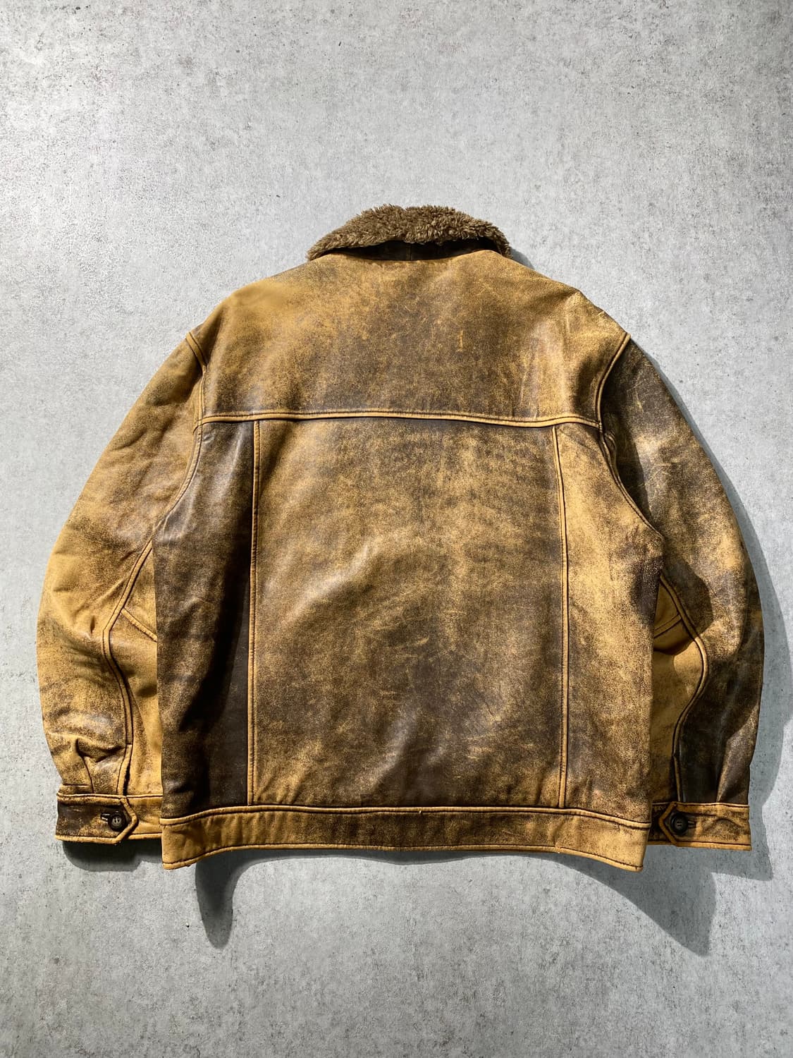 [XL] 90s Vintage GUESS 게스 빈티지 에이징 레더자켓 상품이미지6