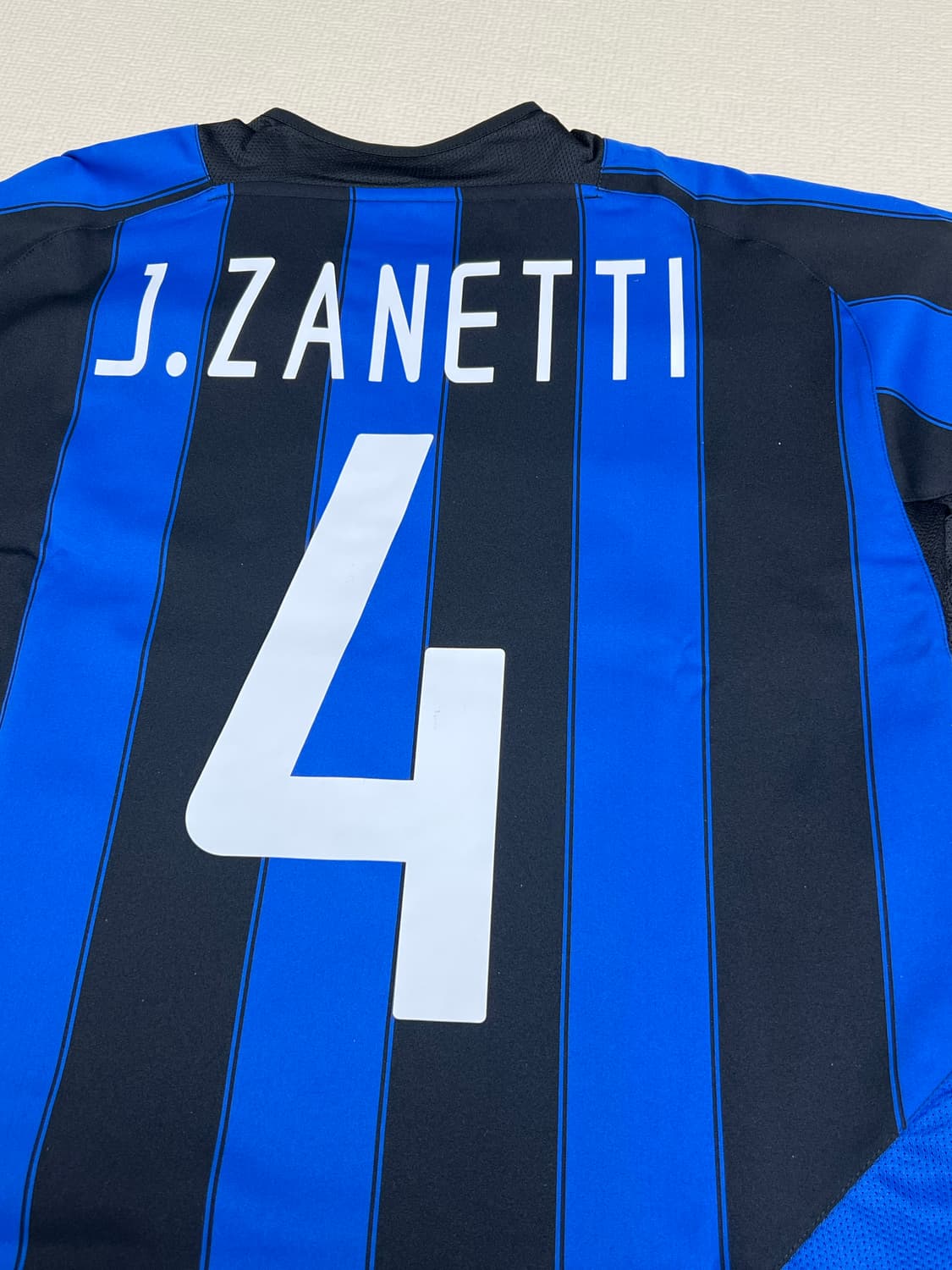 03/04 나이키 인터밀란 j.zanetti 마킹 롱슬리브져지 L사이즈 상품이미지7