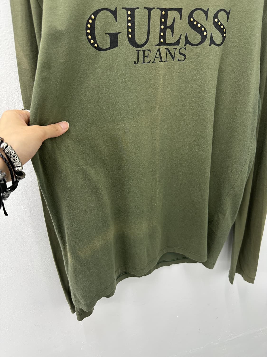 GUESS JEANS 큐빅 롱슬리브 상품이미지5