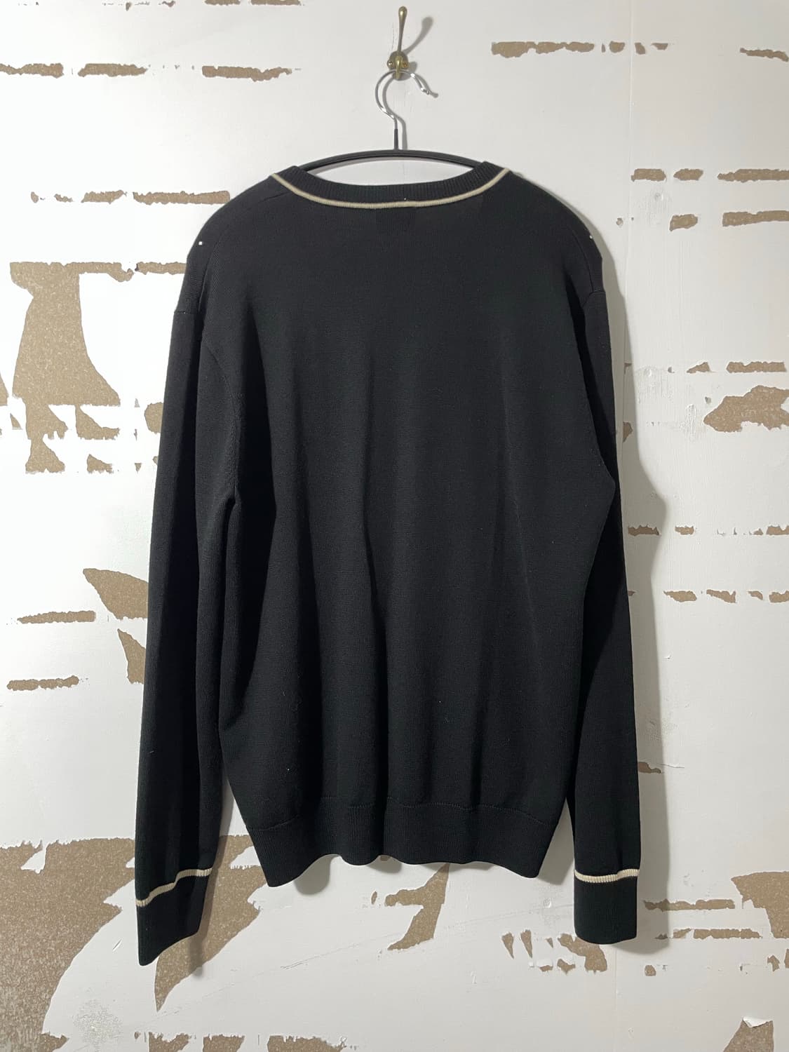 라코스테 도트 브이넥 울 니트 상품이미지2